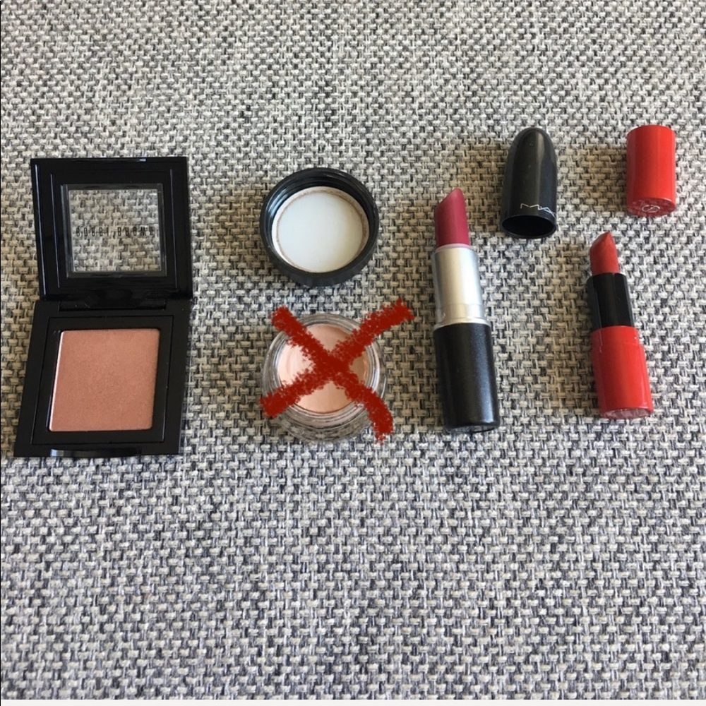 Bobbi Brown Giorgio Armani and Mac combo